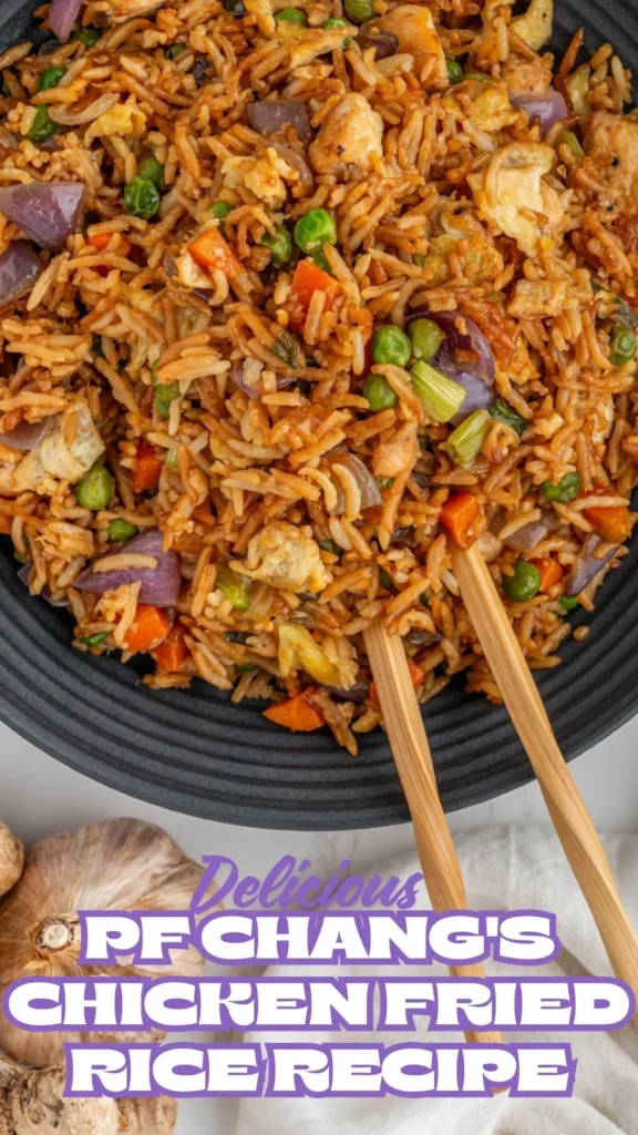 pf chang chicken fried rice