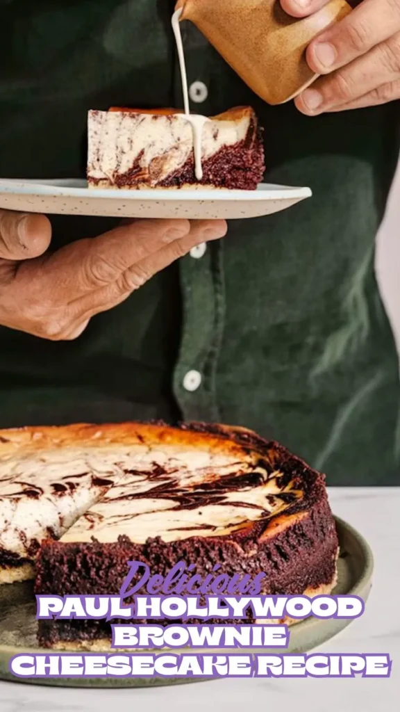 Delicious Paul Hollywood Brownie Cheesecake Recipe