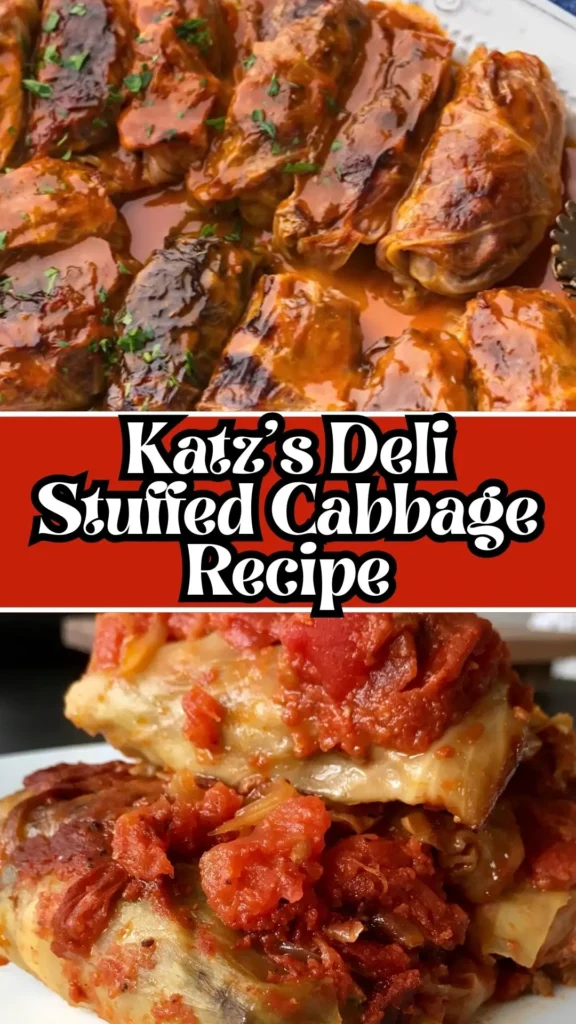 Katz's Deli Stuffed Cabbage
