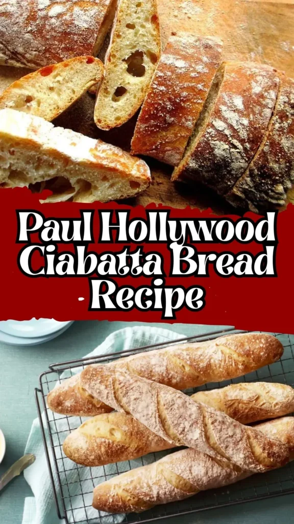 Paul Hollywood Ciabatta Bread