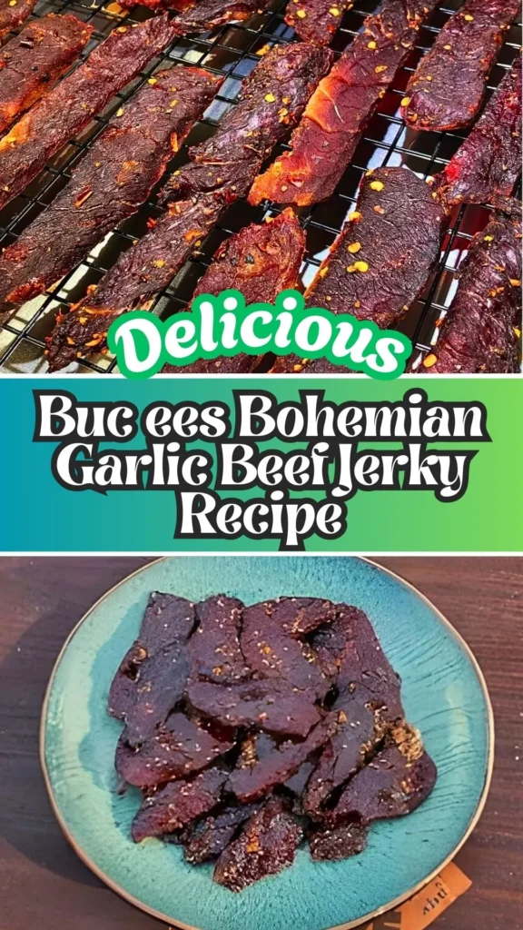 Buc ees Bohemian Garlic Beef Jerky
