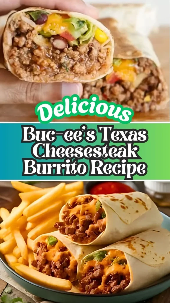 Buc-ee's Texas Cheesesteak Burrito
