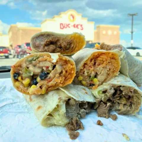 Buc-ee's Texas Cheesesteak Burrito Recipe