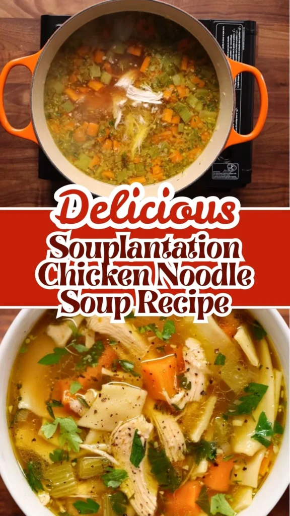 Delicious Souplantation Chicken Noodle Soup