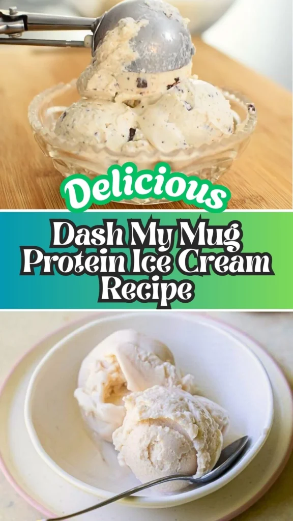 Dash My Mug Protein Ice Cream
