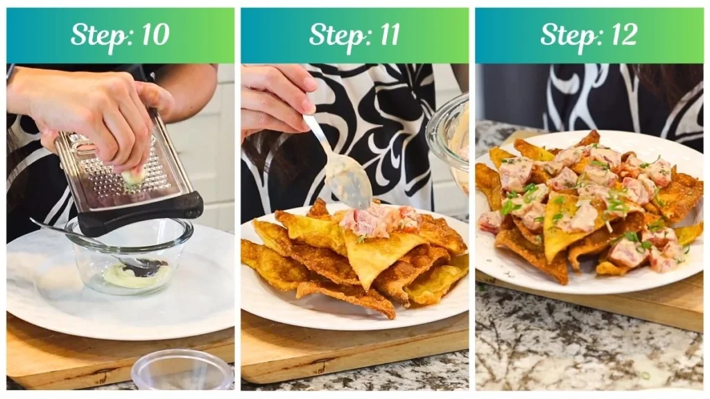 Recipe by Yard House Poke Nachos