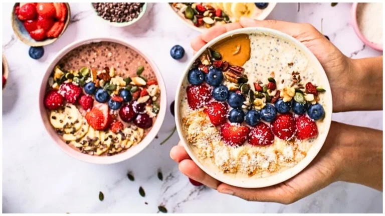 Tropical Smoothie Chia Oatmeal Pudding Recipe