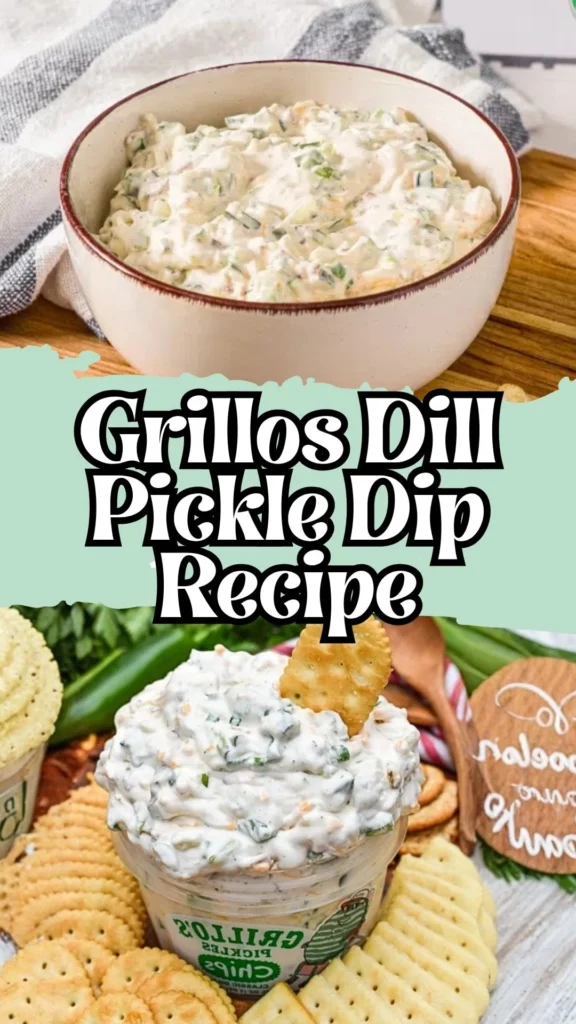 Copycat Grillos Dill Pickle Dip Recipe