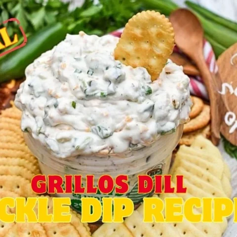 Grillos Dill Pickle Dip Recipe