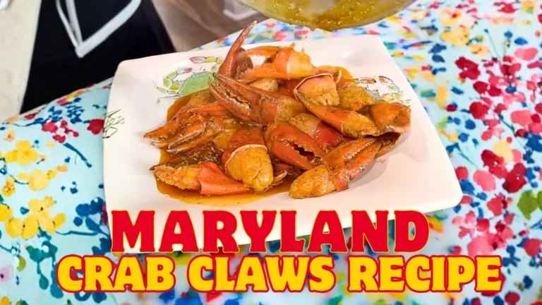 Maryland Crab Claws Recipe