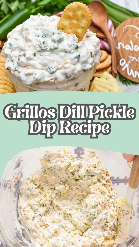 Viral Grillos Dill Pickle Dip Recipe
